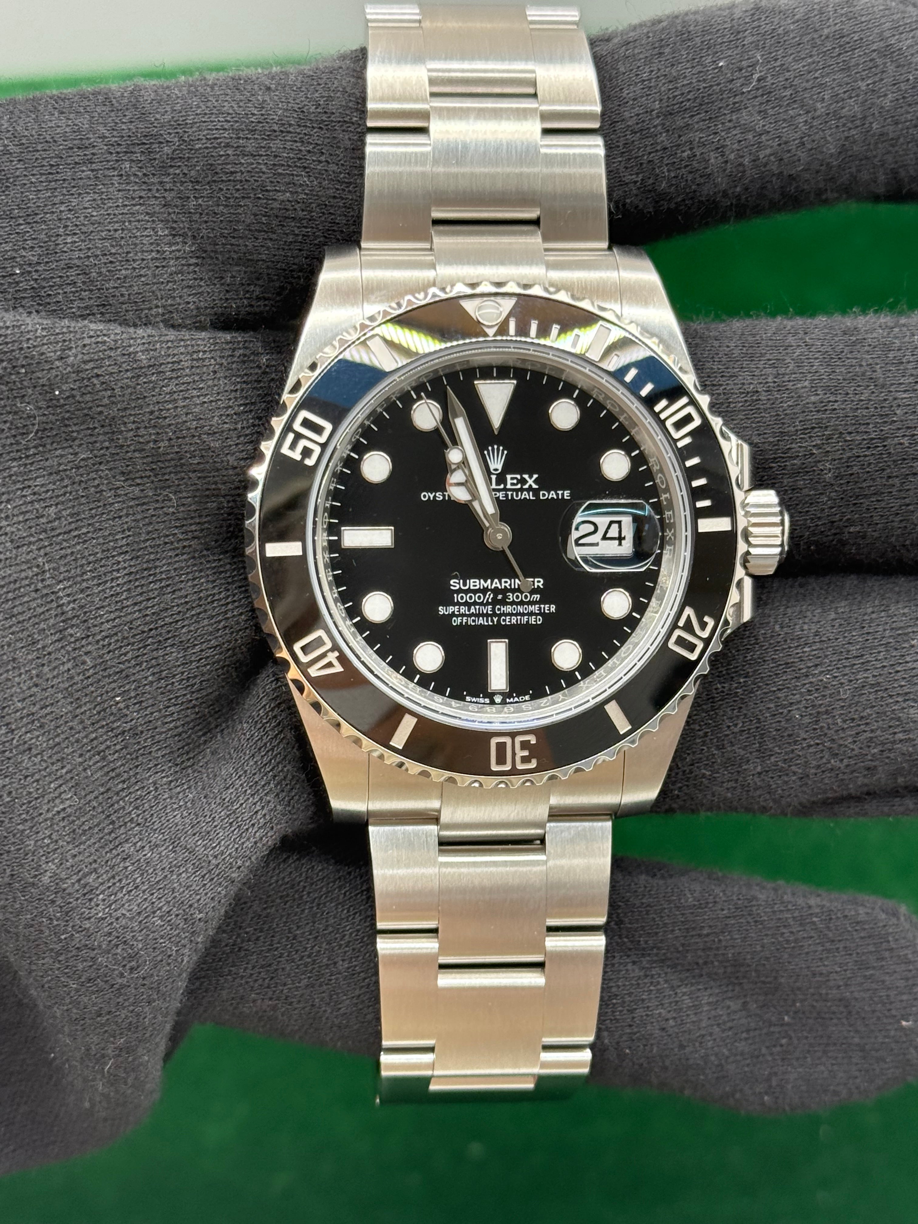 Rolex Submariner Black Oyster 41mm Stainless Steel 126610LN