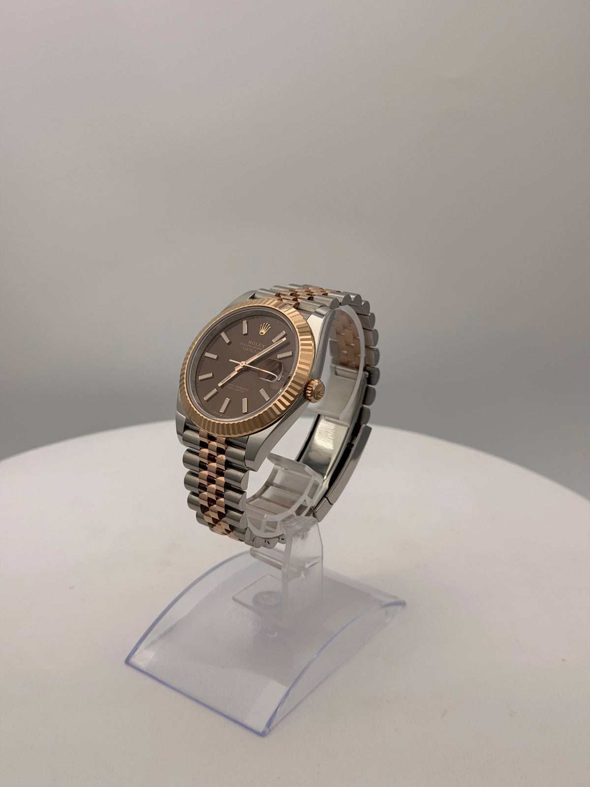 Rolex Datejust 41 Chocolate Index Dial on Jubilee 126331 Card 2022