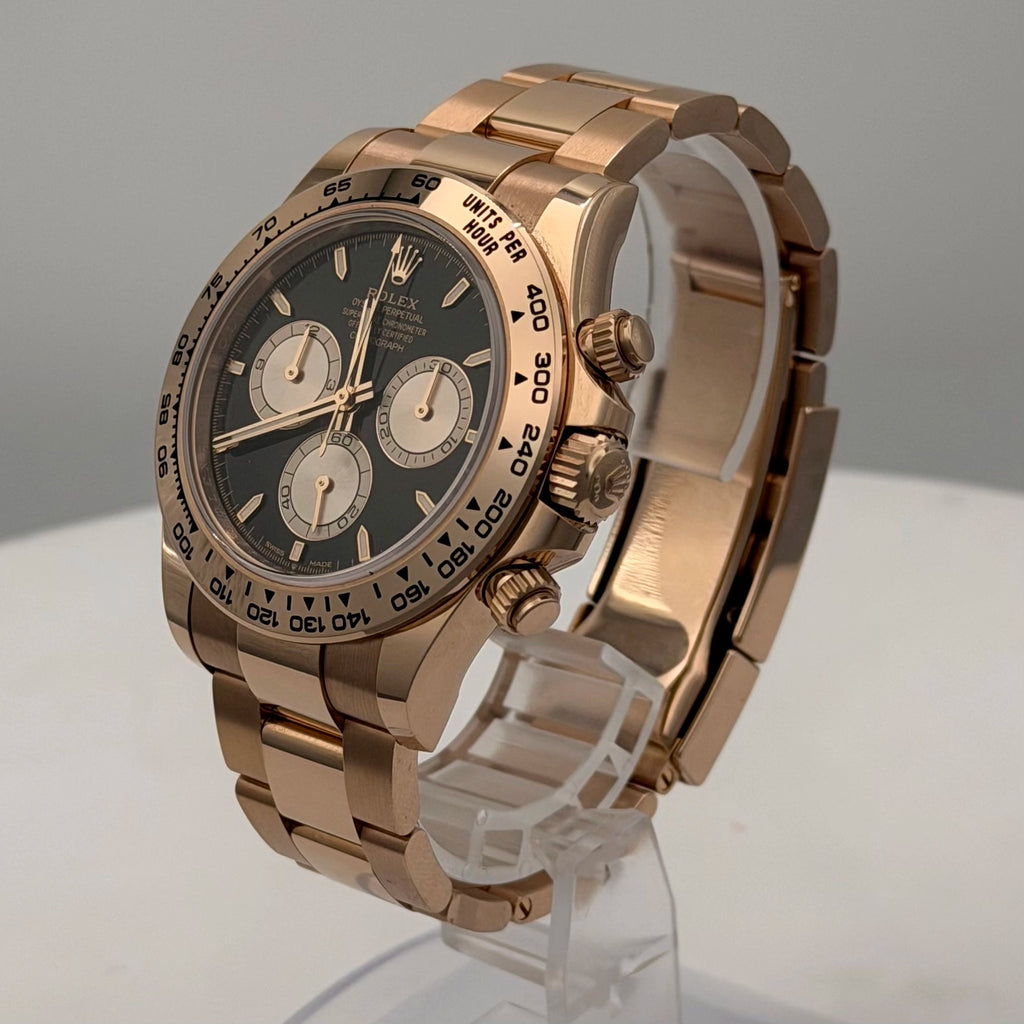 Rolex Daytona Black And Sundust Index Dial on Oyster 126505 2026