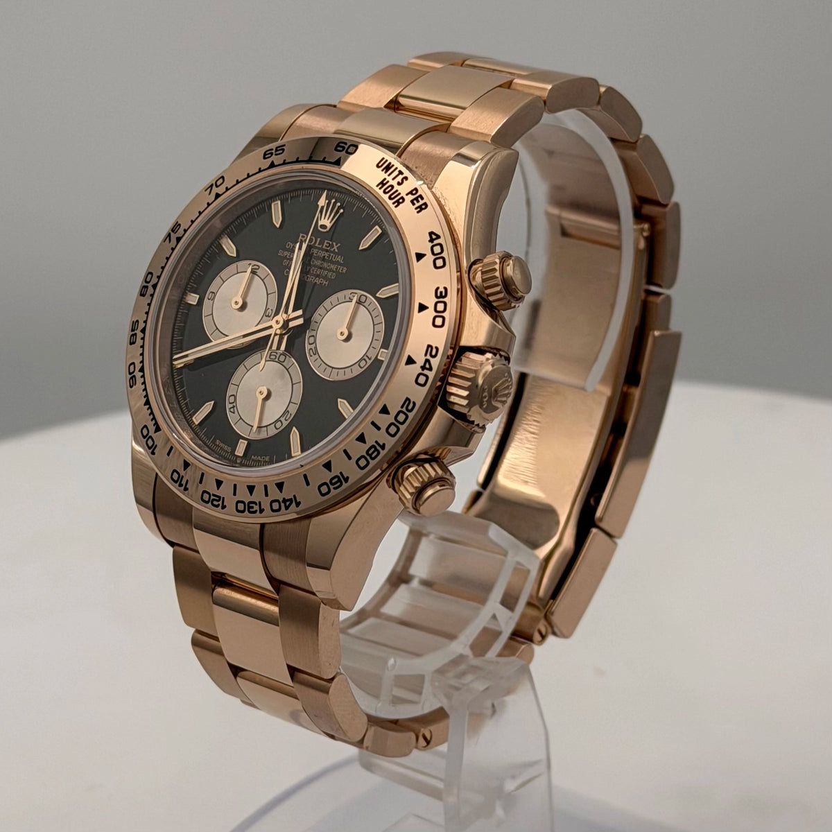 Rolex Daytona Black And Sundust Index Dial on Oyster 126505 2026