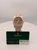 Rolex Datejust 41 Chocolate Index Dial on Jubilee 126331 Card 2022