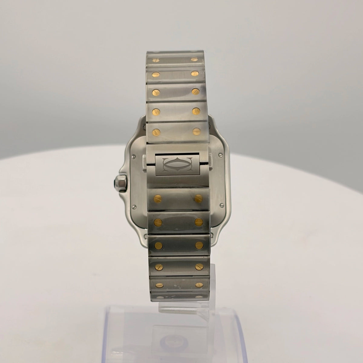Cartier Santos de Cartier Large Silver Dial on Bracelet W2SA0009 Complete 2021