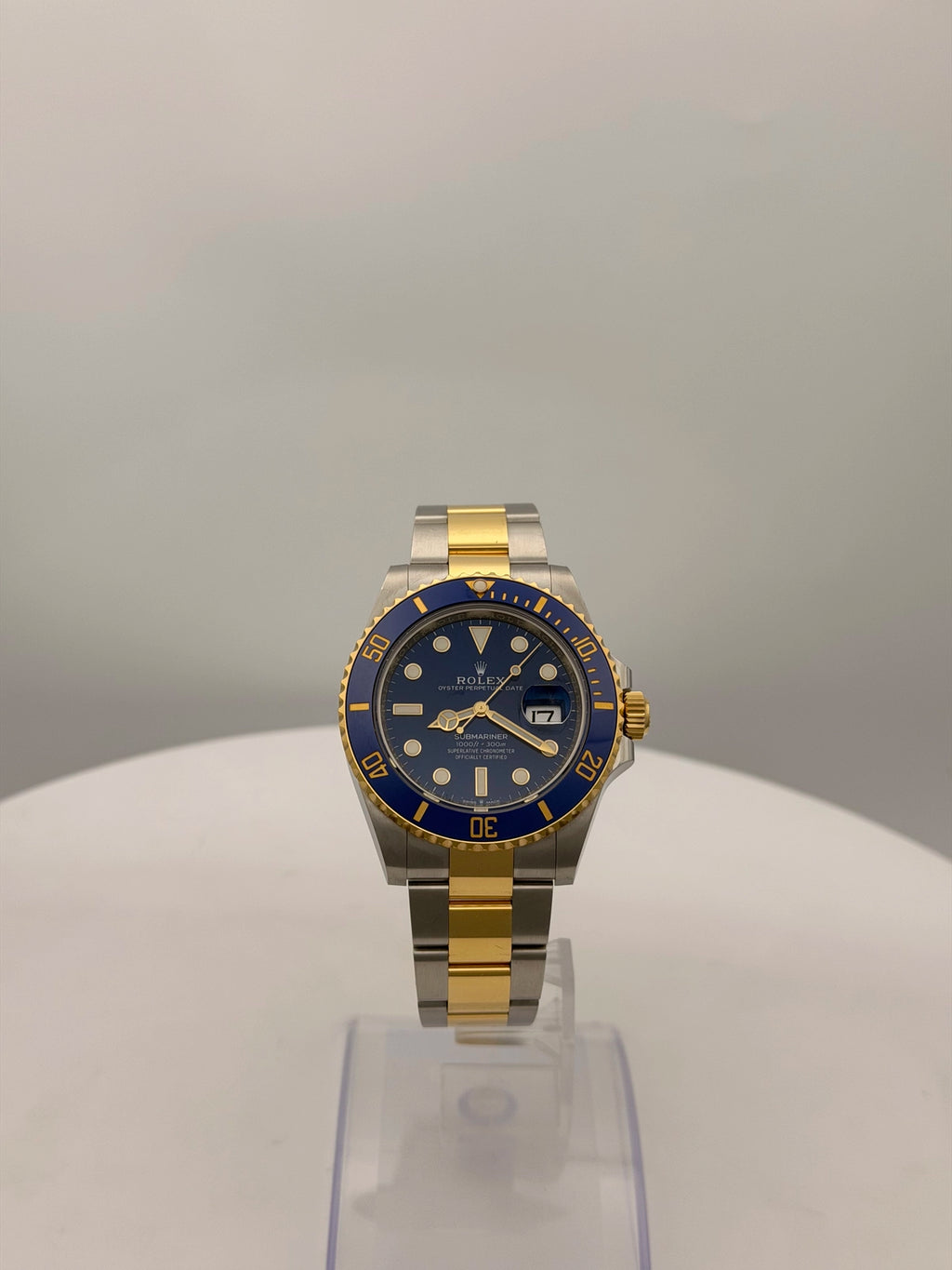 Rolex Submariner Blue Dial on Oyster 126613LB Card 2023