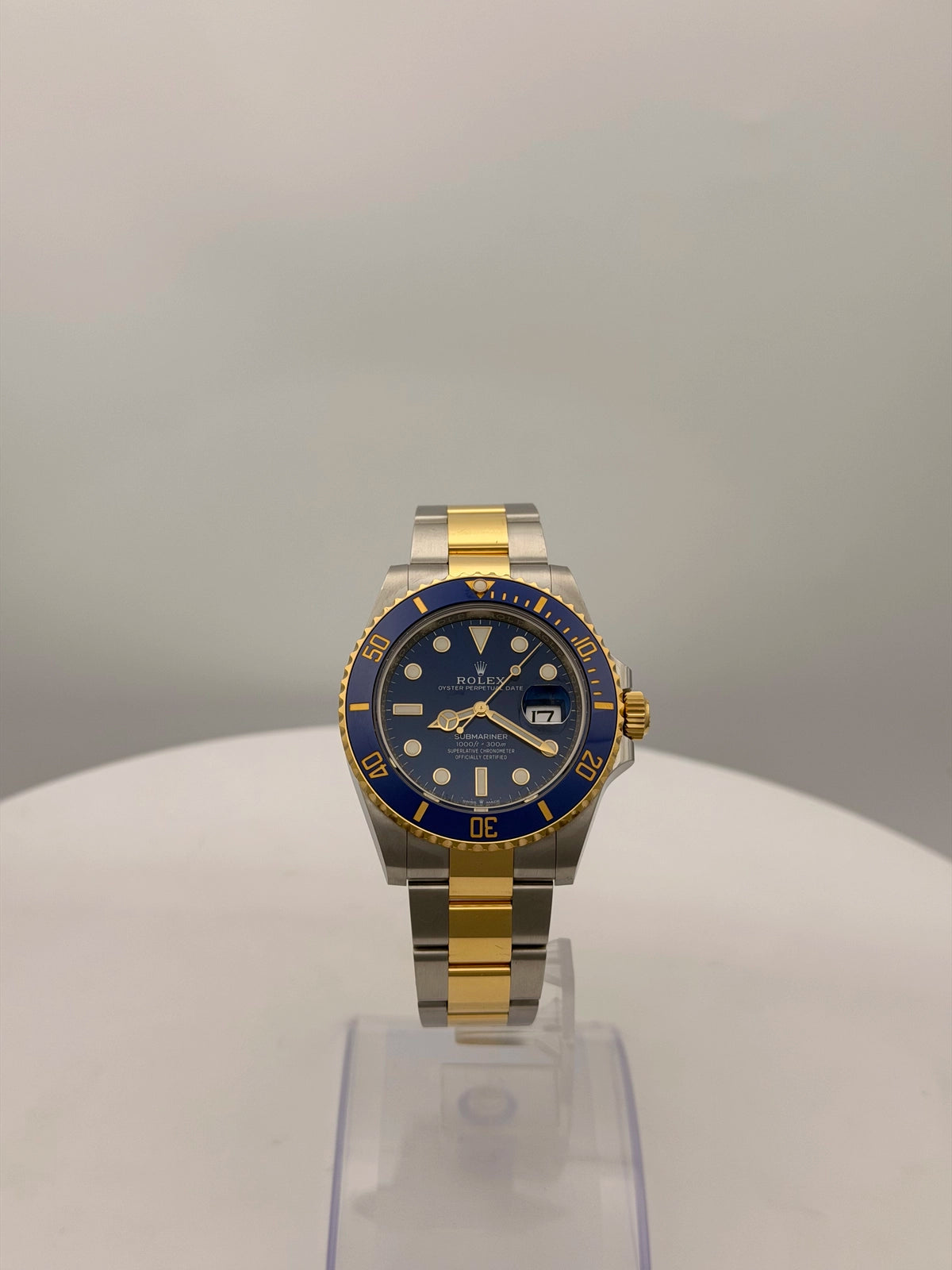 Rolex Submariner Blue Dial on Oyster 126613LB Card 2023