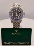 Rolex GMT-Master II Batgirl Black Dial on Jubilee 126710BLNR Card 2026