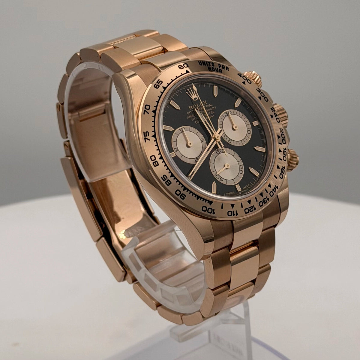 Rolex Daytona Black And Sundust Index Dial on Oyster 126505 2026