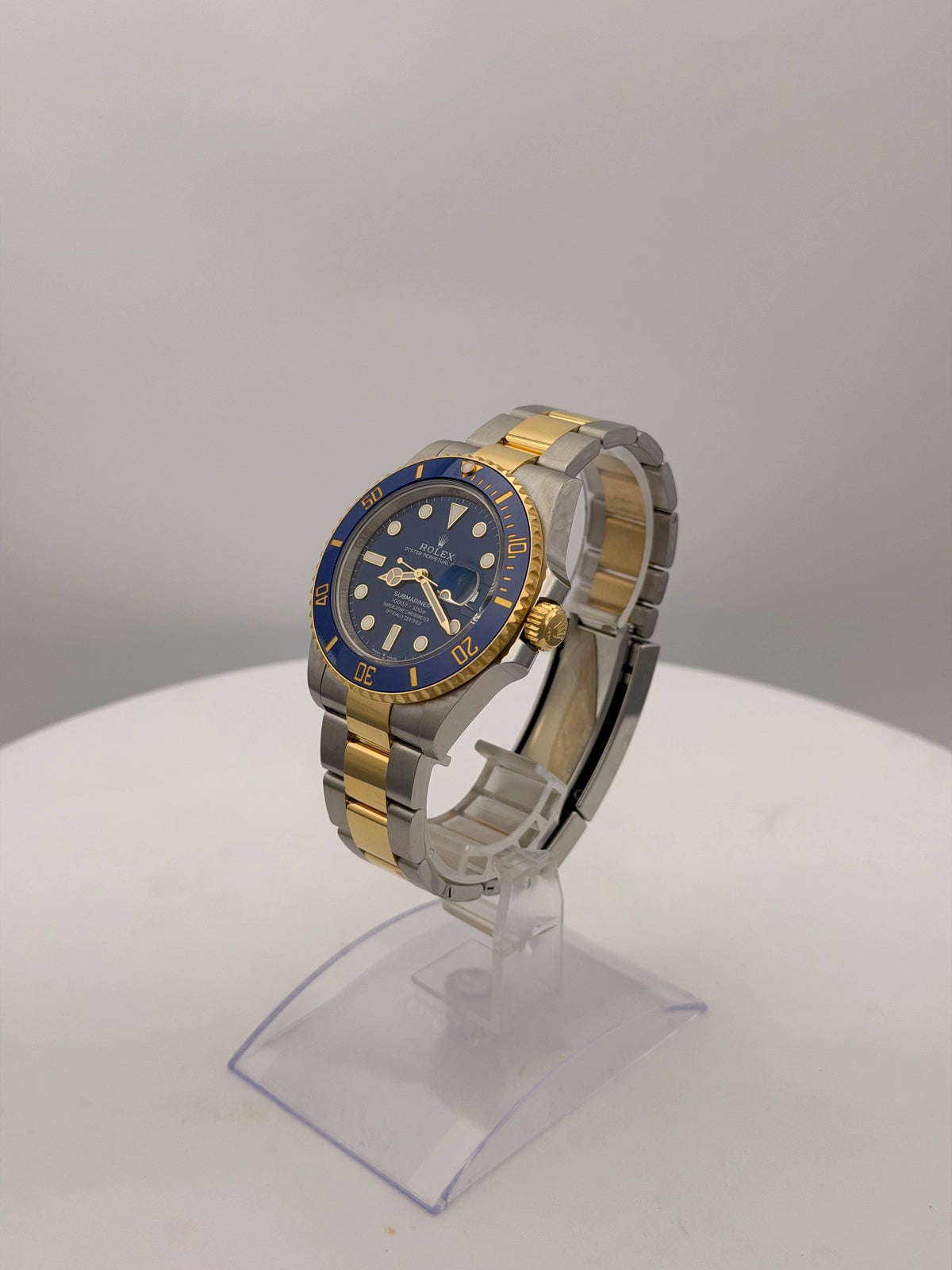 Rolex Submariner Blue Dial on Oyster 126613LB Card 2023