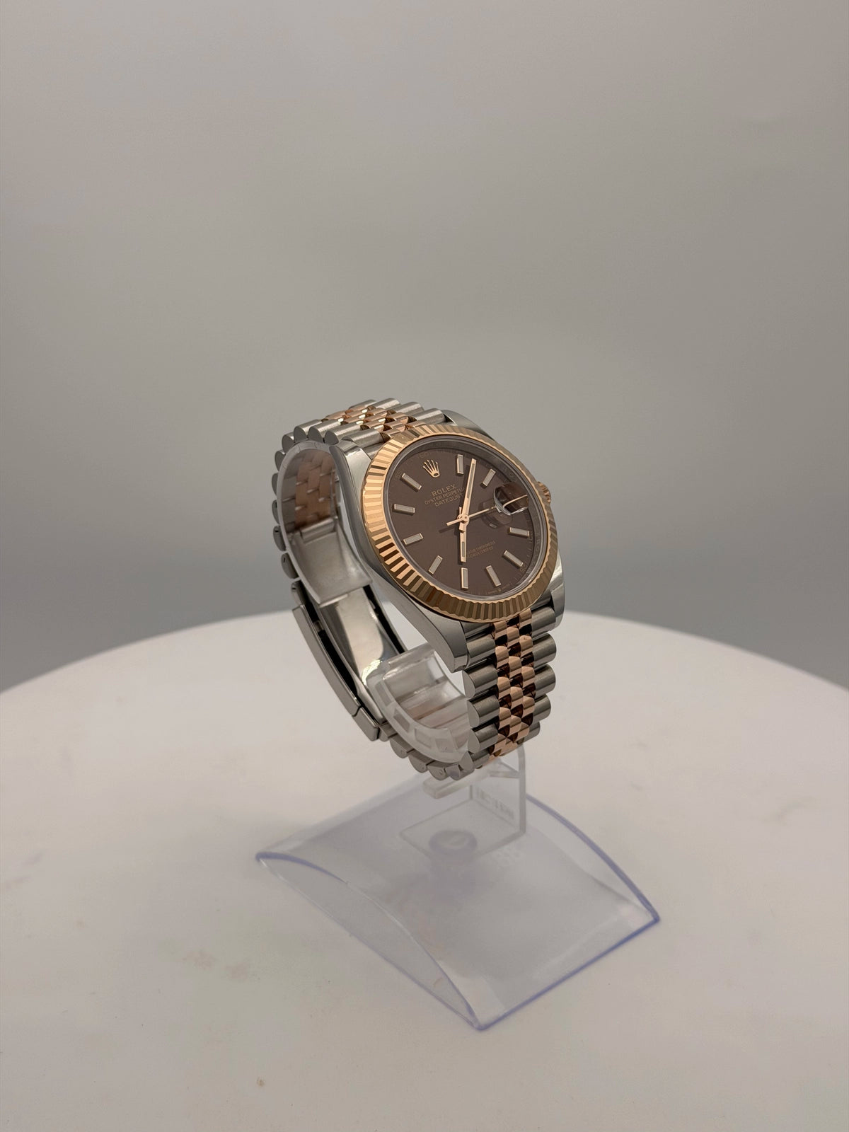 Rolex Datejust 41 Chocolate Index Dial on Jubilee 126331 Card 2022