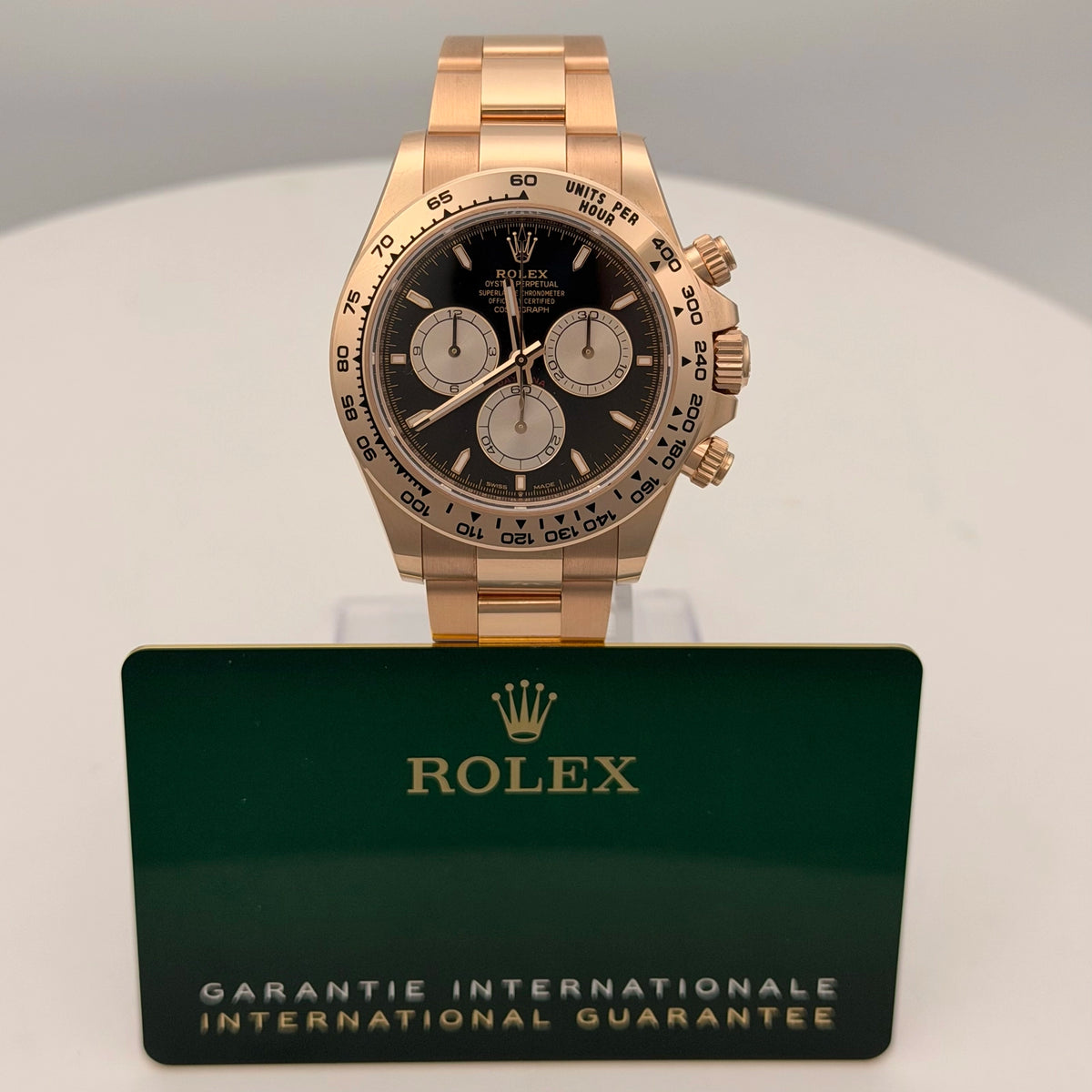 Rolex Daytona Black And Sundust Index Dial on Oyster 126505 2026